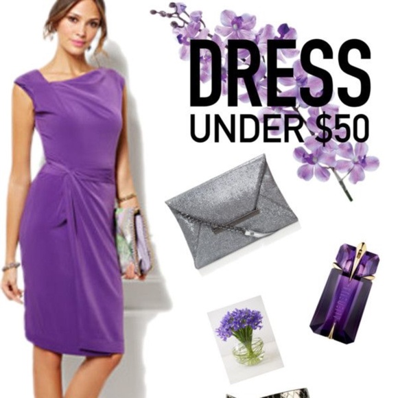 eva mendes for New York & Company Dresses & Skirts - New York and Company Eva Mendes Twist Front Dress Size 18